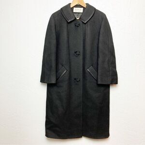 Vintage Denise by Pierre black winter coat